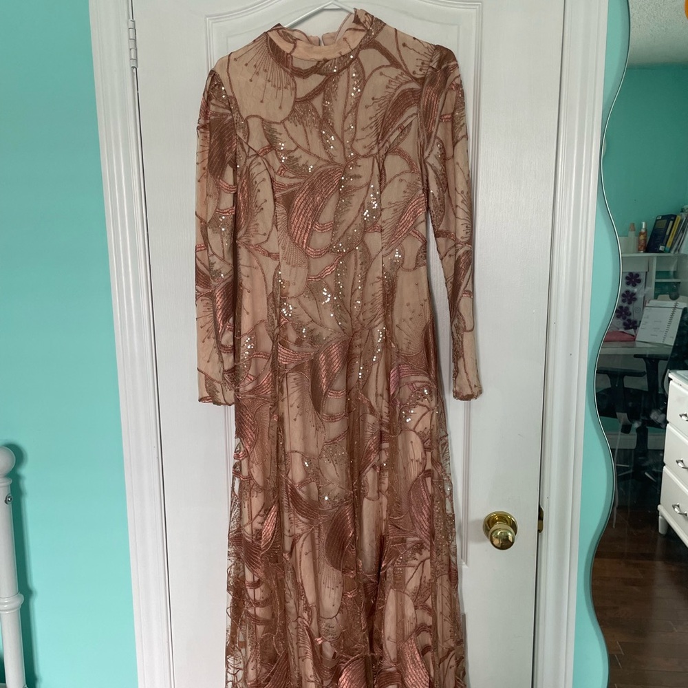 Modest formal gown